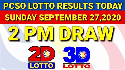 pcso 2pm result today|lotto draw today 9pm.